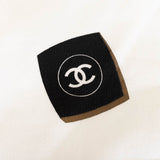 Chanel Logo Print Cotton Long Sleeve Shirt