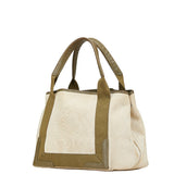 balenciaga Canvas Leather Cabas S Tote Bag