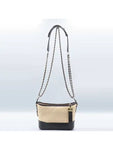 A91810 Beige Leather Gabrielle Hobo Small Chain Shoulder and Crossbag Chanel