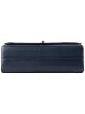 AS2639 Triple Pearl Chain Turnlock Flap Shoulder Bag Department Store Invoice 33802 Chanel