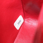 Chanel Matelasse Chain New Shoulder Bag Lamb Skin Turn Lock Red CC Auth 28661A