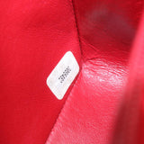 Chanel Matelasse Chain New Shoulder Bag Lamb Skin Turn Lock Red CC Auth 28661A