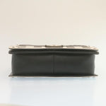 Chanel Matelasse Boy  Chain Shoulder Bag Lamb Skin Black CC Auth 29190A