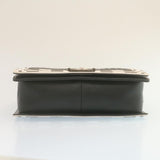 Chanel Matelasse Boy  Chain Shoulder Bag Lamb Skin Black CC Auth 29190A