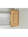 12th Beige Classic Baguette Shoulder Bag 3VCHB22258 Chanel