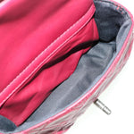 Chanel Matelasse Chain Backpack Lamb Skin Bordeaux CC Auth 30736A