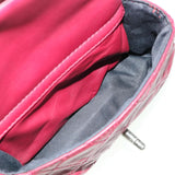 Chanel Matelasse Chain Backpack Lamb Skin Bordeaux CC Auth 30736A