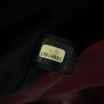 Chanel Matelasse Chain Backpack Lamb Skin Bordeaux CC Auth 30736A