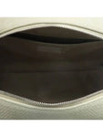 A92750 31 RUE CAMBON PARIS gray canvas CC logo Deauville bowling tote bag chain strap Chanel