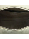 A92750 31 RUE CAMBON PARIS gray canvas CC logo Deauville bowling tote bag chain strap Chanel