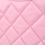 Auth Chanel Matelasse Lamb Skin Small Hobo Shoulder Bag Pink AS3917 Used F/S