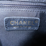 Chanel Matelasse Caviar Skin Chain Shoulder Bag Black A22476