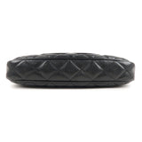 Chanel Matelasse Caviar Skin Chain Shoulder Bag Black A22476