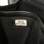 Chanel Long Zip Wallet in Tweed Denim Blue