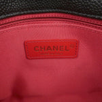 Chanel Matelasse Caviar Skin 2Way Chain Shoulder Bag Black