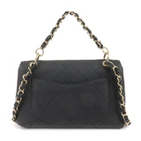 Chanel Matelasse Caviar Skin 2Way Chain Shoulder Bag Black