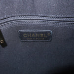 Chanel Matelasse Caviar Skin Chain Shoulder Bag Black A20993
