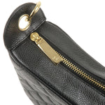 Chanel Matelasse Caviar Skin Chain Shoulder Bag Black A20993