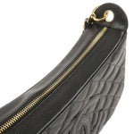 Chanel Matelasse Caviar Skin Chain Shoulder Bag Black A20993