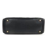 Chanel Matelasse Caviar Skin Chain Tote Bag Black A67294