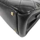 Chanel Matelasse Caviar Skin Chain Tote Bag Black A67294