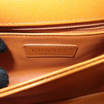 Chanel Matelasse Caviar Skin COCO Handle 24 XS Bag Brown A92990
