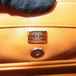 Chanel Matelasse Caviar Skin COCO Handle 24 XS Bag Brown A92990