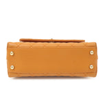 Chanel Matelasse Caviar Skin COCO Handle 24 XS Bag Brown A92990