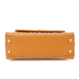 Chanel Matelasse Caviar Skin COCO Handle 24 XS Bag Brown A92990
