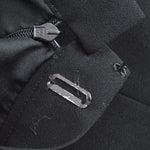 Chanel Long Skirt Black 95A #38