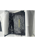 22 Small Shiny Calfskin Bucket Bag Black Chanel
