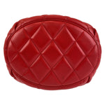 balenciaga B Bucket Bag Red Leather 2way