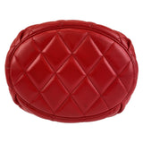 balenciaga B Bucket Bag Red Leather 2way