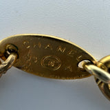 Chanel Long Chain Bead and Rhinestone Necklace