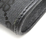 balenciaga balenciaga  GUCCI Pochette Hacker Project Shoulder Bag  Canvas  Black 680130