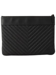 A80992 Caviar Mademoiselle Clutch New Medium Overseas Invoice 34038 1 Chanel