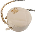 19 Lambskin Circle AP0945 Chain Mini Cross Bag 34328 Chanel