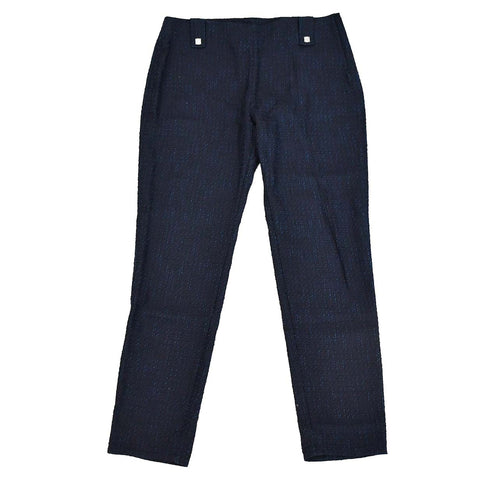 Chanel Long Pants Black Navy 01P #48