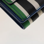 balenciaga Coin Purse Leather Multicolor Auth 50842