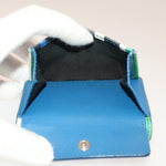 balenciaga Coin Purse Leather Multicolor Auth 50842