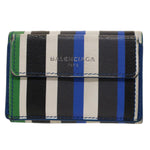 balenciaga Coin Purse Leather Multicolor Auth 50842