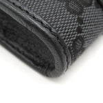 balenciaga balenciaga  GUCCI Pochette Hacker Project Shoulder Bag  Canvas  Black 680130