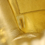 Chanel Matelasse Chain Shoulder Bag Leather Gold CC Auth 53015A