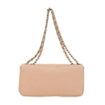 Chanel Matelasse Chain Shoulder Bag Leather Pink CC Auth 53097