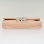 Chanel Matelasse Chain Shoulder Bag Leather Pink CC Auth 53097
