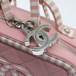 Chanel Matelasse Chain Shoulder Bag Caviar Skin Wine Red CC Auth 59605A
