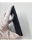 24P Coco Lettering CC Logo Card Slot Caviar Black AP3835 Chanel