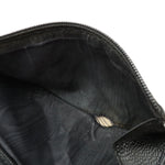 Chanel Long Zip Wallet in Black Caviar Leather A13228