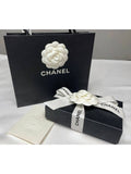 19 Gold Chain Logo Quilted Lambskin Card Wallet Pink Chanel