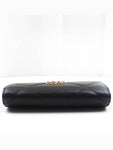 19 flap medium wallet lambskin black gold plated 30th unit AP0953 Chanel